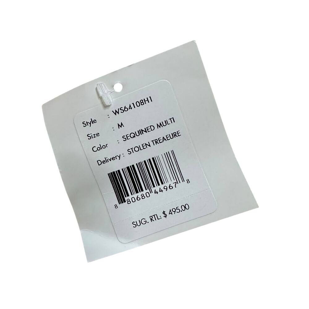 Sean Combs Sequined Multi Colorful Cropped Beaded… - image 6